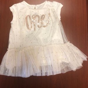 Mud Pie 1st birthday top